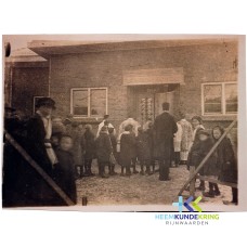 Lobith 13-02-1922 Inzegening Jozefschool bitter Koud -15 Coll. G.B.Janssen